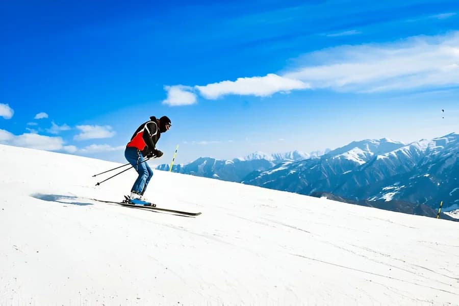 Skiing