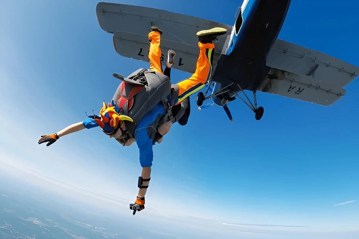 Skydiving in Thailand