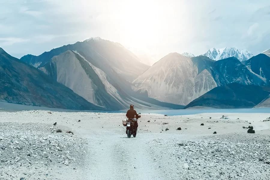 Motor biking