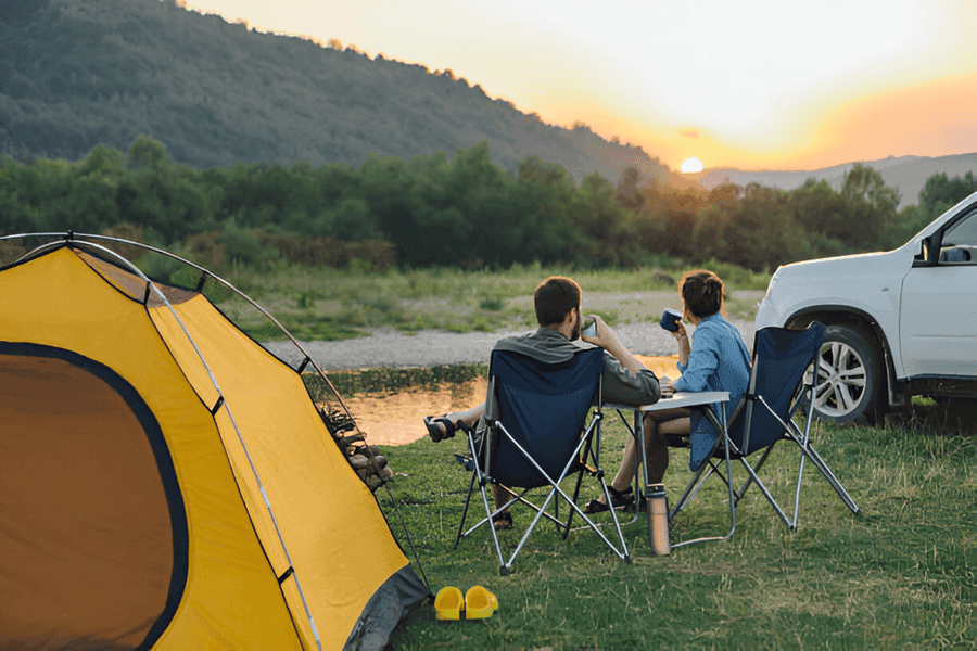 Camping at Magic Valley