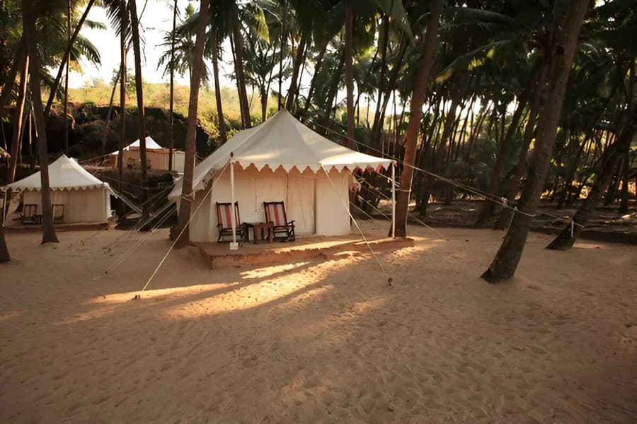 Camping at Cola Beach